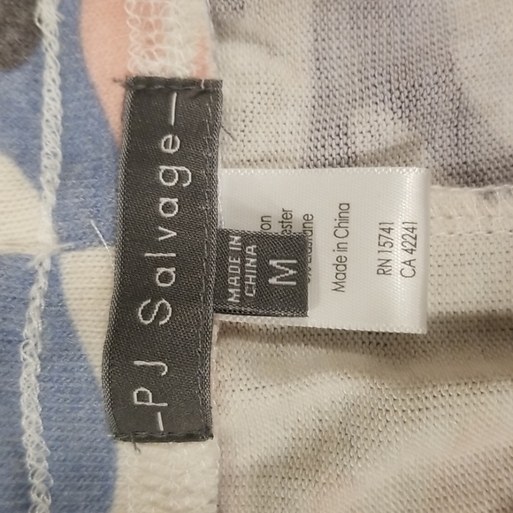 💕PJ SALVAGE💕 Oatmeal Camo Print Pajama Bottoms ~ Medium M NWT - Picture 9 of 12